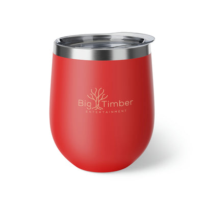 Big Timber Entertainment Travel Wine Copper Vacuum Insulated Cup, 12oz