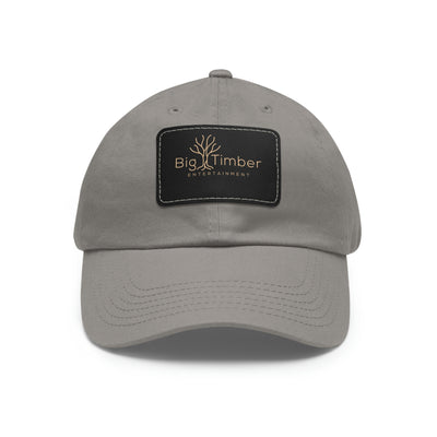 Big Timber Entertainment Dad Hat with Leather Patch