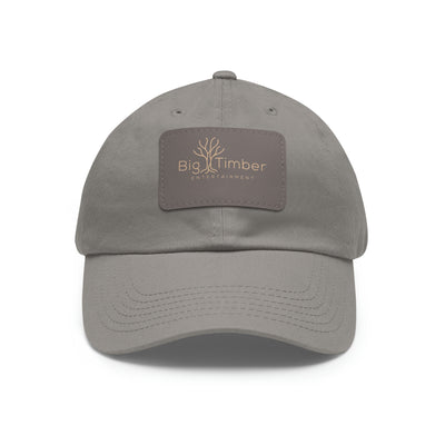 Big Timber Entertainment Dad Hat with Leather Patch